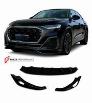 FRONT LIP ADD-ON for AUDI Q8 4M FACELIFT 2025+