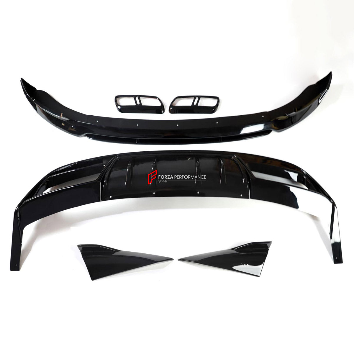 FRONT LIP AND REAR DIFFUSER for LAND ROVER RANGE ROVER SPORT L461 2022