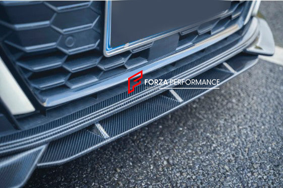 Audi A3 S3 RS3 2021+ Carbon Front Lip