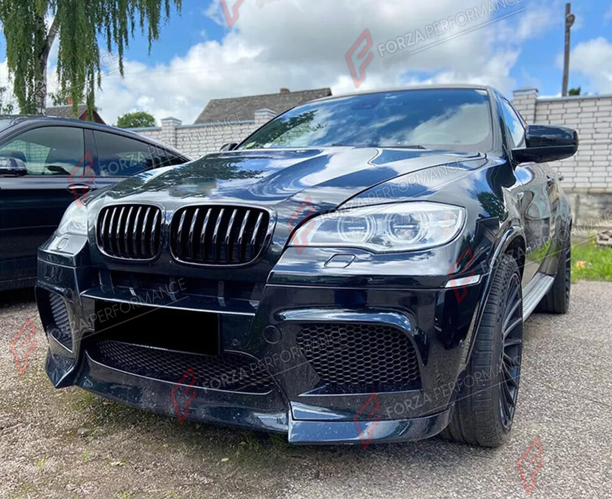 FRONT LIP for BMW X6M E71 X5M E70 2010 - 2014 FORZA PERFORMANCE Custom Fit
Set includes:

Front Lip
Material: Plastic

NOTE: Professional installation is required.

Why “Contact Us for Pricing”?
We don’t display fixed prices because our goal is to offer you the most competitive deal possible. Product costs often decrease over time, and by requesting a quote, you’ll receive our most up-to-date price on market.

SECURED PAYMENT METHODS
PayPal (+4.4% fee)
Visa / Mastercard / American Express (through PayPal)
B