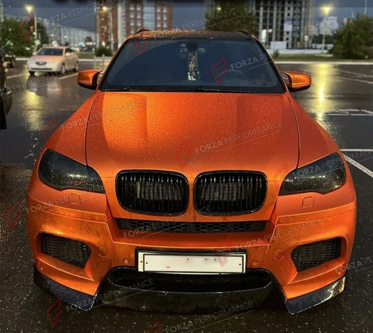 FRONT LIP for BMW X6M E71 X5M E70 2010 - 2014 FORZA PERFORMANCE Custom Fit
Set includes:

Front Lip
Material: Plastic

NOTE: Professional installation is required.

Why “Contact Us for Pricing”?
We don’t display fixed prices because our goal is to offer you the most competitive deal possible. Product costs often decrease over time, and by requesting a quote, you’ll receive our most up-to-date price on market.

SECURED PAYMENT METHODS
PayPal (+4.4% fee)
Visa / Mastercard / American Express (through PayPal)
B