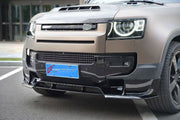 FRONT LIP for LAND ROVER DEFENDER L663 90 110 130 2019+ FORZA PERFORMANCE custom fit MS Style

Set includes:
Front Lip

Material: Plastic

NOTE: Professional installation is required.