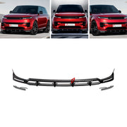 Front Lip for Land Rover Range Rover Sport L461 2022+
Set includes:

Front Lip
Material: Plastic

NOTE: Professional installation is required.