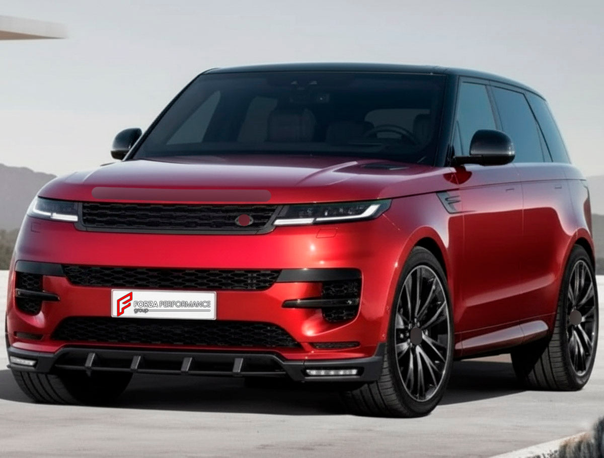 Front Lip for Land Rover Range Rover Sport L461 2022+
Set includes:

Front Lip
Material: Plastic

NOTE: Professional installation is required.