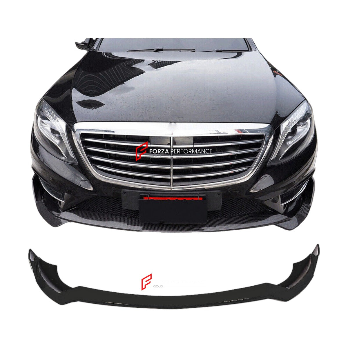 FRONT LIP for MERCEDES BENZ S CLASS W222 S400 S550 S600 SPORT 2014 - 2017 FORZA PERFORMANCE Custom Fit
Set includes:

Front Lip
Material: Plastic

NOTE: Professional installation is required.

Why “Contact Us for Pricing”?
We don’t display fixed prices because our goal is to offer you the most competitive deal possible. Product costs often decrease over time, and by requesting a quote, you’ll receive our most up-to-date price on market.

SECURED PAYMENT METHODS
PayPal (+4.4% fee)
Visa / Mastercard / America