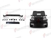 FRONT LIP for MERCEDES-BENZ G-CLASS W465 G500 2025+ FORZA PERFORMANCE custom fit BA Style

Set includes:
Front Lip

Material: Plastic

NOTE: Professional installation is required.