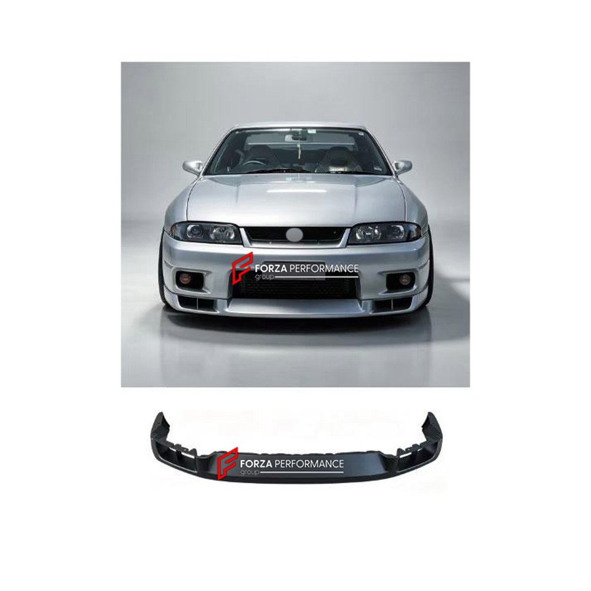 FRONT LIP for NISSAN SKYLINE IX R33 GT-R 1995 - 1998

Set includes:
Front Lip

Material: Plastic

NOTE: Professional installation is required.