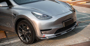 FRONT LIP for TESLA MODEL Y 2020 - 2025
Set includes:

Front Lip
Material: Plastic

NOTE: Professional installation is required.