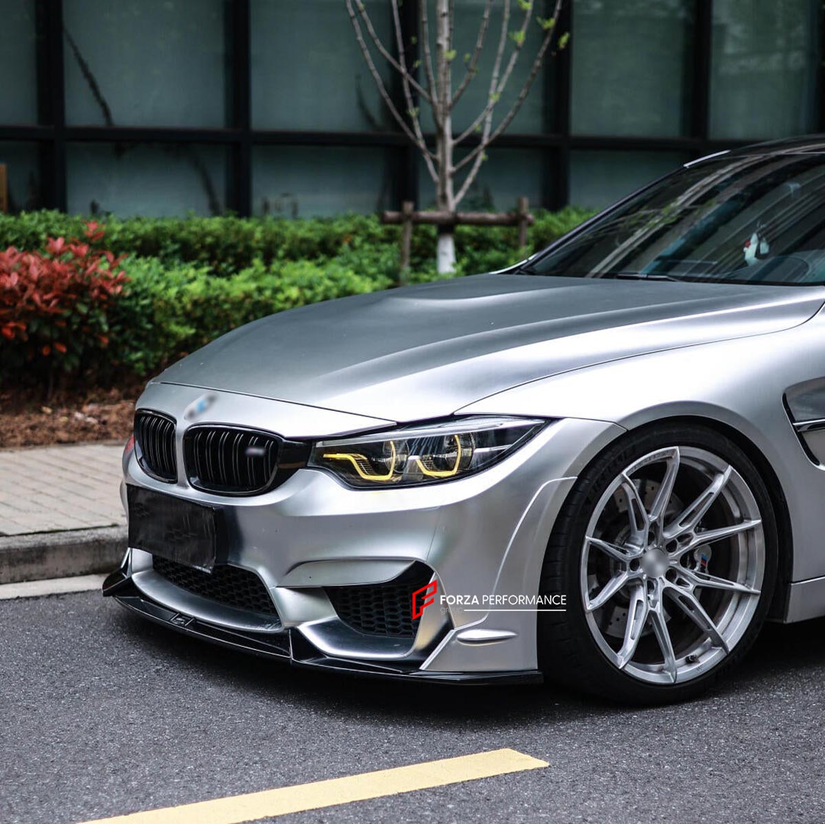 FRONT LIP REAR DIFFUSER REAR SPOILER for BMW M3 M4 F80 F82 F83 2014 - 2020 FORZA PERFORMANCE Custom fit Dry Carbon VTEN Design Style
Set includes:

Front Lip
Rear Diffuser
Rear Spoiler
Material: Plastic

NOTE: Professional installation is required.
