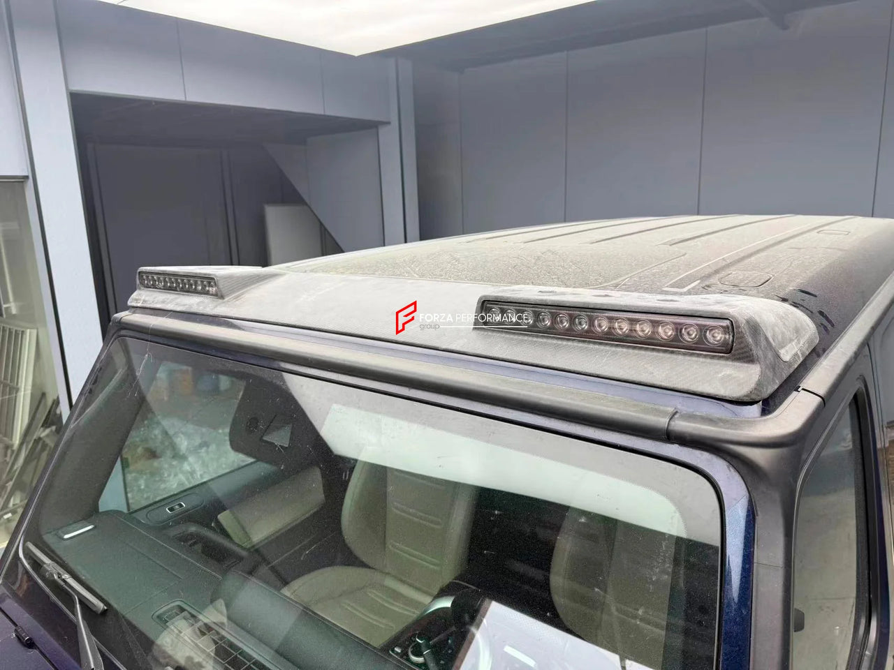 FRONT ROOF LED BAR for MERCEDES BENZ AMG G63 W465 G350 G500 G550 AMG G63 2024+

Set includes:

Led Bar

Material Dry carbon