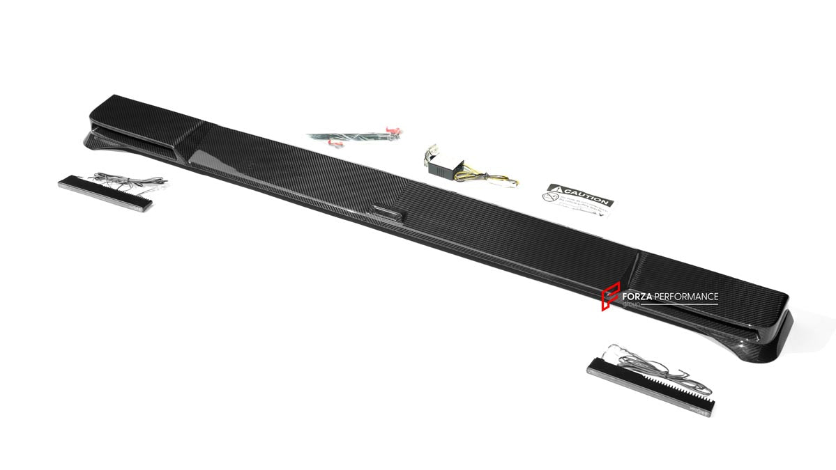 FRONT ROOF LED BAR for MERCEDES BENZ AMG G63 W465 G350 G500 G550 AMG G63 2024+

Set includes:

Led Bar

Material: Dry carbon