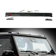 FRONT ROOF LED BAR for MERCEDES BENZ AMG G63 W465 G350 G500 G550 AMG G63 2024+

Set includes:

Led Bar

Material: Dry carbon