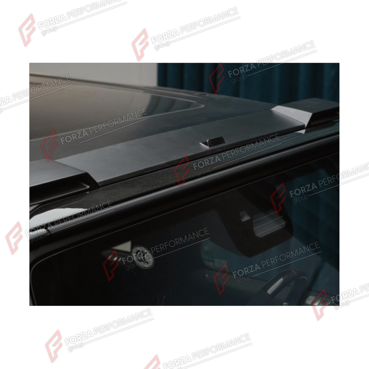 FRONT ROOF TRIM STRIP for MERCEDES-BENZ G-CLASS W465 G63 2025+

Set includes:
Front Roof Trim Strip With Noise Reduction And Drag Reduction

Material: Plastic

NOTE: Professional installation is required.
