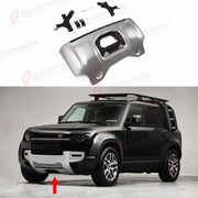 FRONT SKID PLATE for LAND ROVER DEFENDER 90 110 130 L663 2020+
Set includes:

Front Skid Plate
Material: Aluminium

NOTE: Professional installation is required.