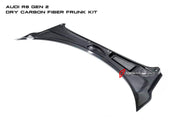 FRONT TRUNK AREA CLUSTER SURROUND for Audi R8 FACELIFT 2019 - 2023
Set includes:

Trunk Area Surround
Material: Dry Carbon

NOTE: Professional installation is required.