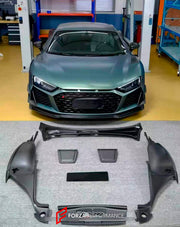 FRONT TRUNK AREA CLUSTER SURROUND for Audi R8 FACELIFT 2019 - 2023
Set includes:

Trunk Area Surround
Material: Dry Carbon

NOTE: Professional installation is required.