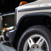 Front Turn Signal Lights for Mercedes Benz G Class W464 W465 2018+
Set includes:

Front Turn Signal Lights
Material: Plastic

NOTE: Professional installation is required.
