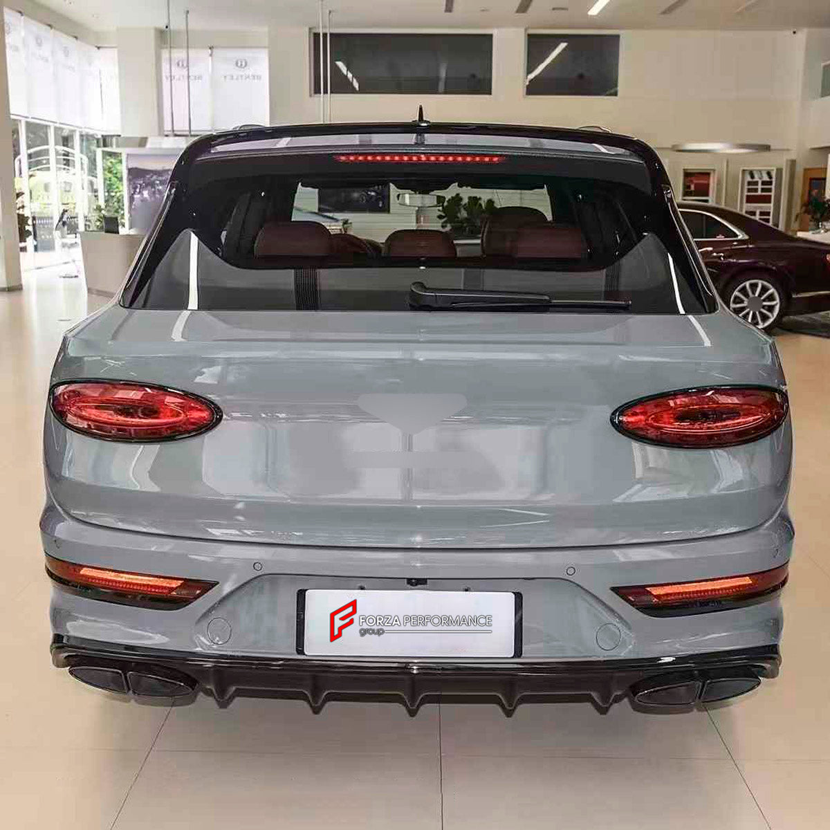 CARBON BODY KIT for BENTLEY BENTAYGA FACELIFT 2020+

Set includes:

Front Lip
Side Skirts
Roof Spoiler
Rear Diffuser
Material: Dry Carbon + Plastic

Note: Professional installation is required.
