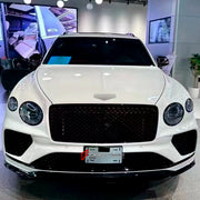 CARBON BODY KIT for BENTLEY BENTAYGA FACELIFT 2020+

Set includes:

Front Lip
Side Skirts
Roof Spoiler
Rear Diffuser
Material: Dry Carbon + Plastic

Note: Professional installation is required.