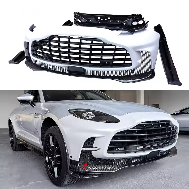 Dry Carbon Fiber Front Bumper 707 Style for Aston Martin DBX 2019+ 