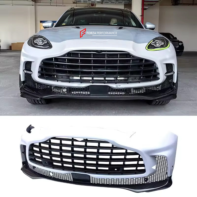 Dry Carbon Fiber Front Bumper 707 Style for Aston Martin DBX 2019+ 