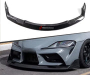 Carbon Fiber Front Lip For Toyota Supra MKV MK5 A90 2019+
