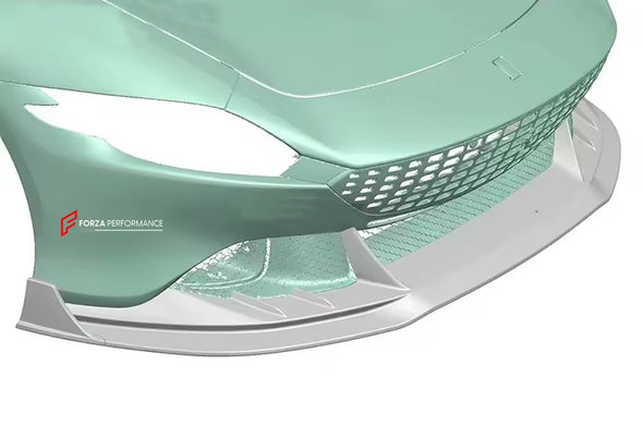 Dry Carbon Fiber Front Lip for Ferrari Roma 2019+