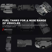 Forza Performance long range fuel tanks - 3D renders for a wide range of vehicles