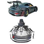 FULL CARBON SHELL REPLACEMENT PARTS for PORSCHE 911 992.1 GT3 RS 2019 - 2025
Set includes:

Front Lip
Front Bumper
Hood Bonnet
Front Fenders
Side Skirts
Doors
Quarter Panel
Engine Lid
Rear Duck Spoiler
Rear Bumper
Rear Diffuser
Rear Wing Spoiler
Material: Dry Carbon

NOTE: Professional installation is required.