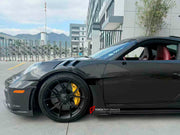 FULL CARBON SHELL REPLACEMENT PARTS for PORSCHE 911 992.1 GT3 RS 2019 - 2025
Set includes:

Front Lip
Front Bumper
Hood Bonnet
Front Fenders
Side Skirts
Doors
Quarter Panel
Engine Lid
Rear Duck Spoiler
Rear Bumper
Rear Diffuser
Rear Wing Spoiler
Material: Dry Carbon

NOTE: Professional installation is required.