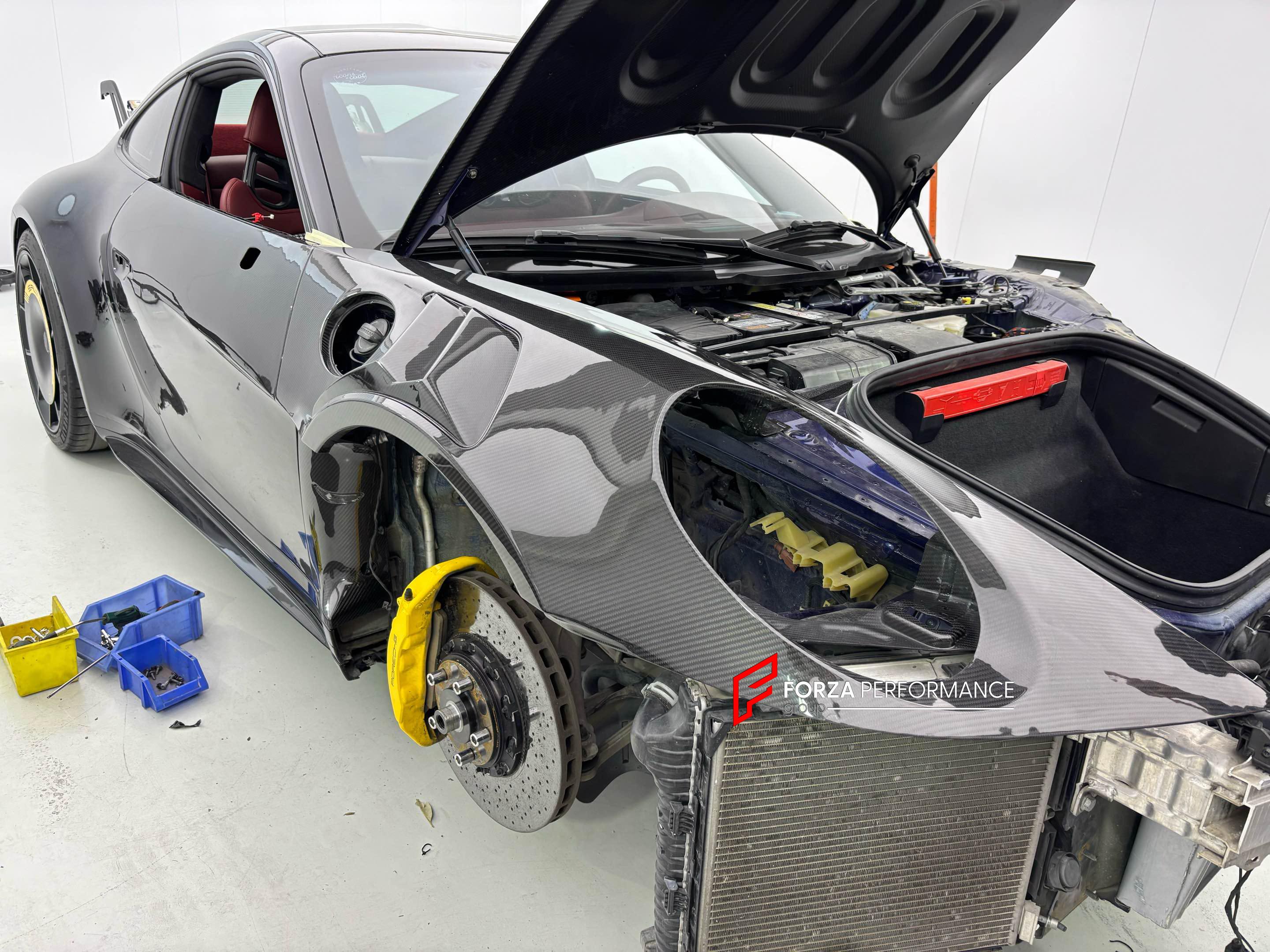 FULL CARBON SHELL REPLACEMENT PARTS for PORSCHE 911 992.1 GT3 RS