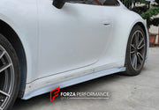 FULL DRY CARBON BODY KIT V3 for PORSCHE 911 992 2018+  Set includes:  Front Lip Front Bumper Vents Side Skirts Hood/Bonnet Spoiler Rear Bumper Mirror Covers Trunk Spoiler Exhaust Tips