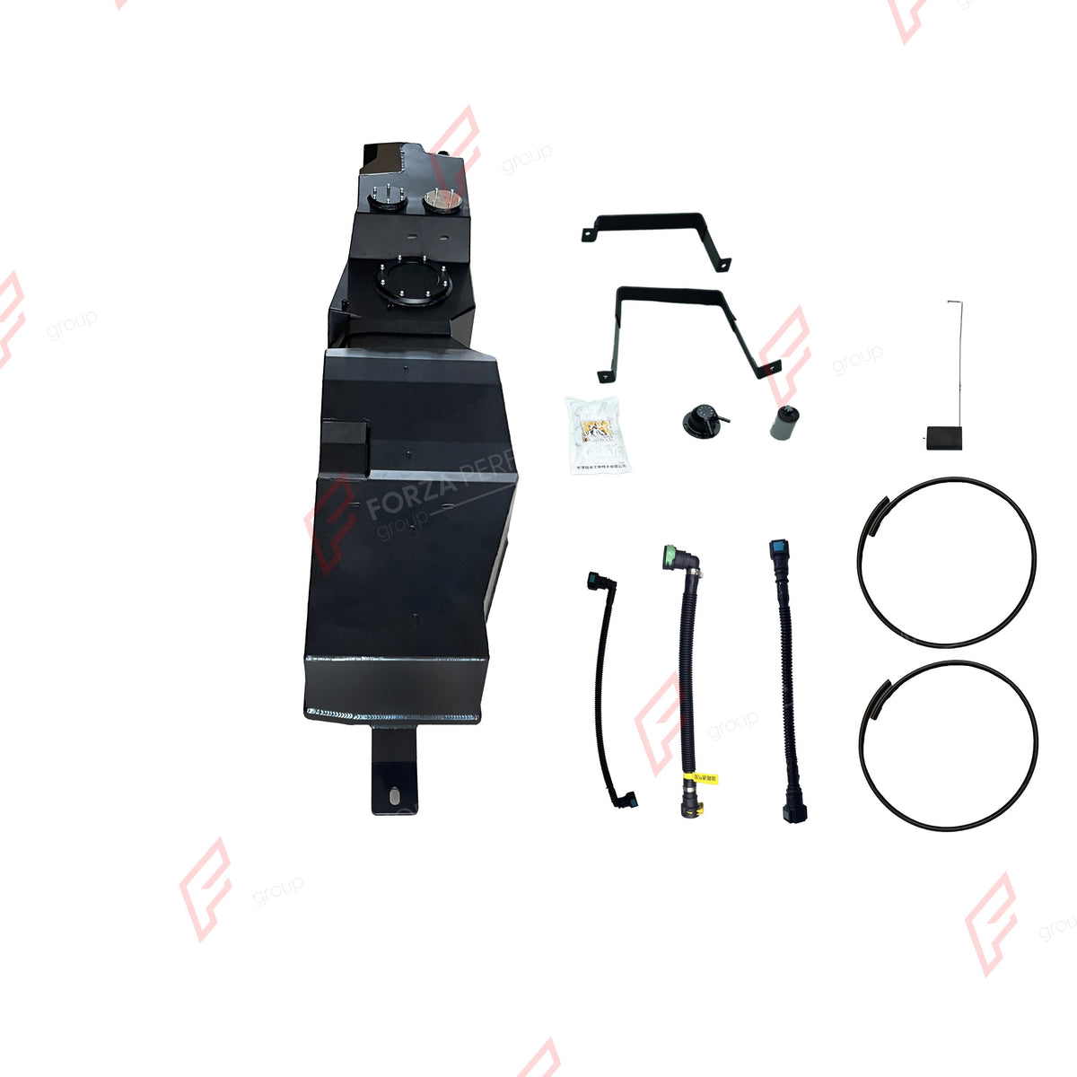 REPLACEMENT LONG RANGE FUEL TANK SYSTEM 130L, +47L (EXTRA 12 GAL) EXTENDED RANGE for JEEP GLADIATOR JT 3.6L PETROL 2020+