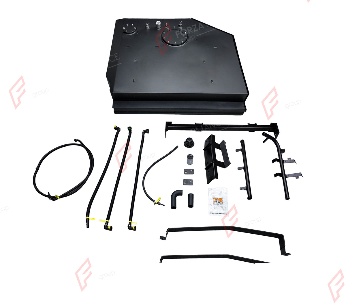 AUXILIARY LONG RANGE FUEL TANK SYSTEM 125L (EXTRA 33 GAL) EXTENDED RANGE for GWM POER SINGLE CAB 2.0T DIESEL 2021+