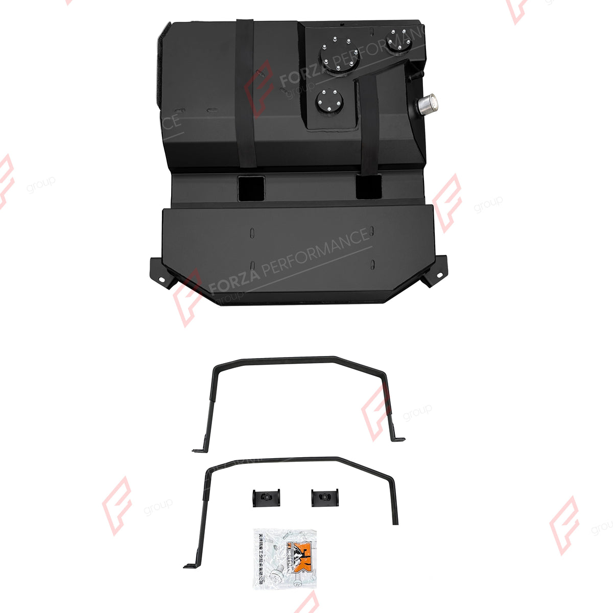AUXILIARY LONG RANGE FUEL TANK SYSTEM 145L (EXTRA 38 GAL) EXTENDED RANGE for TOYOTA LAND CRUISER LC79 4.5T DIESEL 2007+