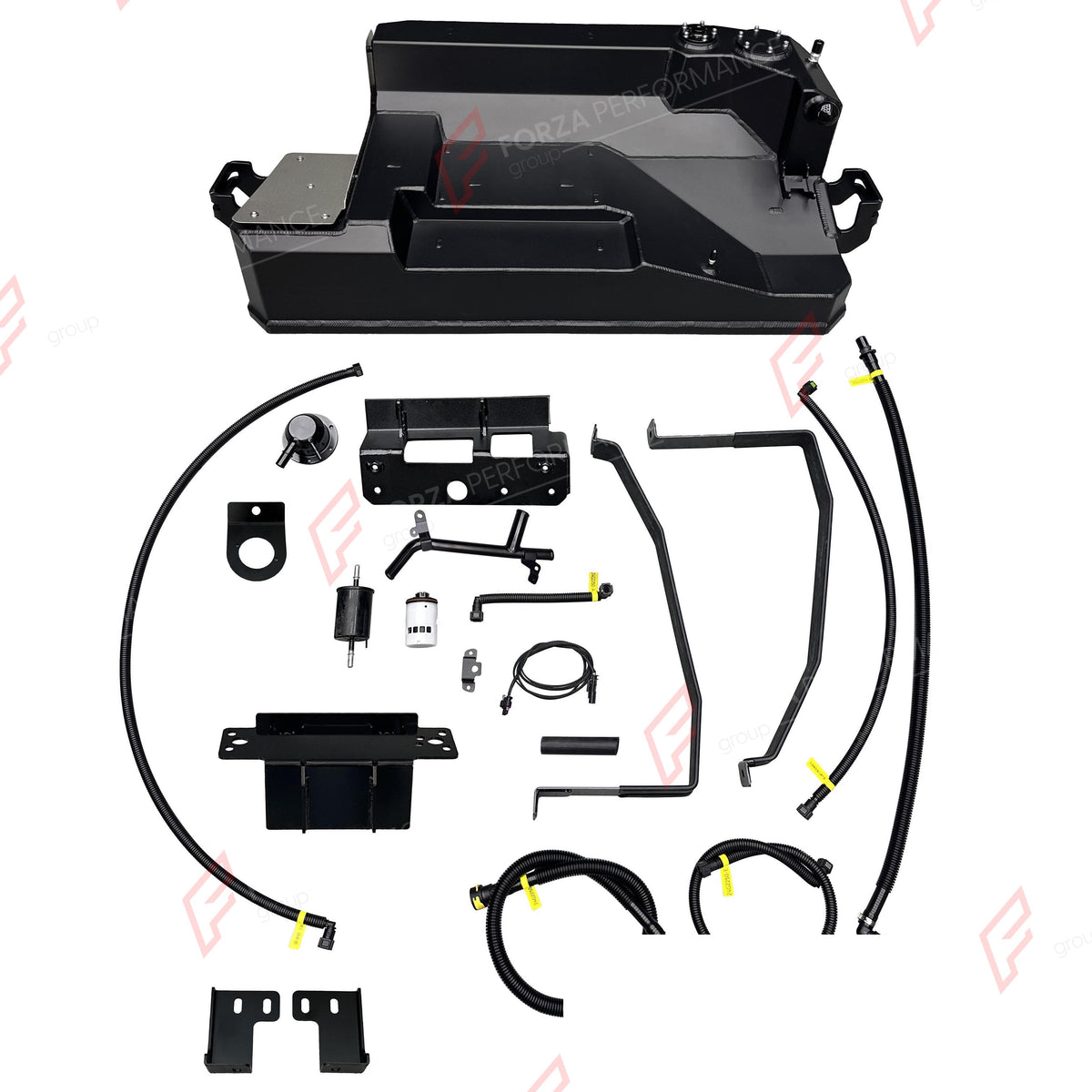 AUXILIARY LONG RANGE FUEL TANK SYSTEM 55L (EXTRA 15 GAL) EXTENDED RANGE for GWM TANK 400 HI4-T 2.0T HEV/PETROL 2023+