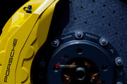 We manufacture premium quality carbon ceramic brakes discs rotors for PORSCHE CAYENNE TURBO GT COUPE 9YB 2018+ in any size

Specification:

Authentic Akebono 10 Pot Front Brake Calipers
Genuine Porsche 4 pot Rear Brake Calipers
Front disc: 420 mm, thickness 40 mm

Rear disc: 410 mm, thickness 32 mm
Material: Carbon Ceramic ( C / SiC) rings, Aluminium hat / bell

Includes: Carbon ceramic brake disсs / rotors, brake pads, brackets for calipers, hoses.

Fitment: Direct Bolt-On replace OE IRON

BRAKE DISCS ROTO