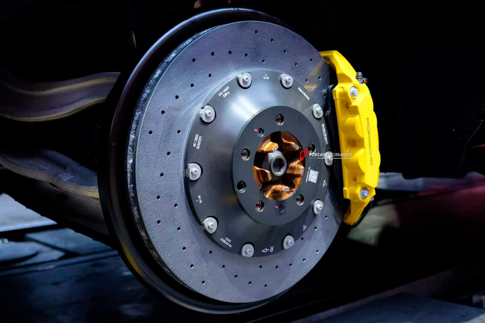 We manufacture premium quality carbon ceramic brakes discs rotors for PORSCHE CAYENNE TURBO GT COUPE 9YB 2018+ in any size

Specification:

Authentic Akebono 10 Pot Front Brake Calipers
Genuine Porsche 4 pot Rear Brake Calipers
Front disc: 420 mm, thickness 40 mm

Rear disc: 410 mm, thickness 32 mm
Material: Carbon Ceramic ( C / SiC) rings, Aluminium hat / bell

Includes: Carbon ceramic brake disсs / rotors, brake pads, brackets for calipers, hoses.

Fitment: Direct Bolt-On replace OE IRON

BRAKE DISCS ROTO