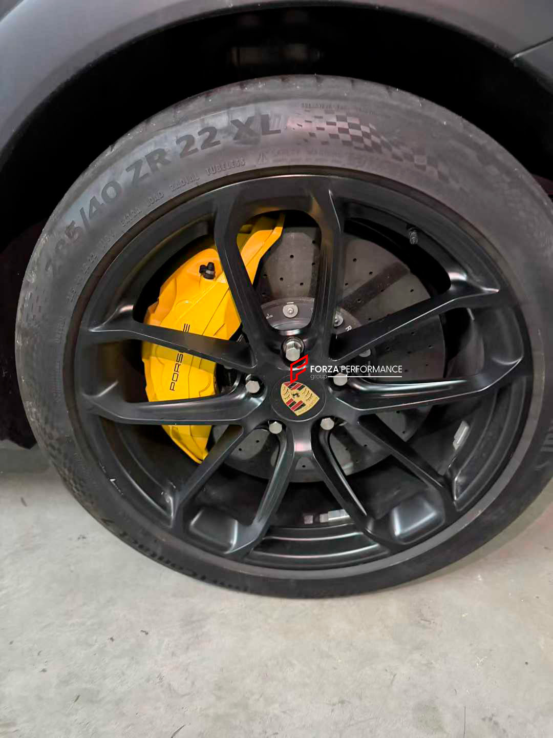 We manufacture premium quality carbon ceramic brakes discs rotors for PORSCHE CAYENNE TURBO GT COUPE 9YB 2018+ in any size

Specification:

Authentic Akebono 10 Pot Front Brake Calipers
Genuine Porsche 4 pot Rear Brake Calipers
Front disc: 420 mm, thickness 40 mm

Rear disc: 410 mm, thickness 32 mm
Material: Carbon Ceramic ( C / SiC) rings, Aluminium hat / bell

Includes: Carbon ceramic brake disсs / rotors, brake pads, brackets for calipers, hoses.

Fitment: Direct Bolt-On replace OE IRON

BRAKE DISCS ROTO
