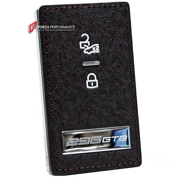 GENUINE FERRARI CARBON KEY SHELL for FERRARI 296 GTS GTB

Set includes:

Key Shell

Material: Carbon, Leather
