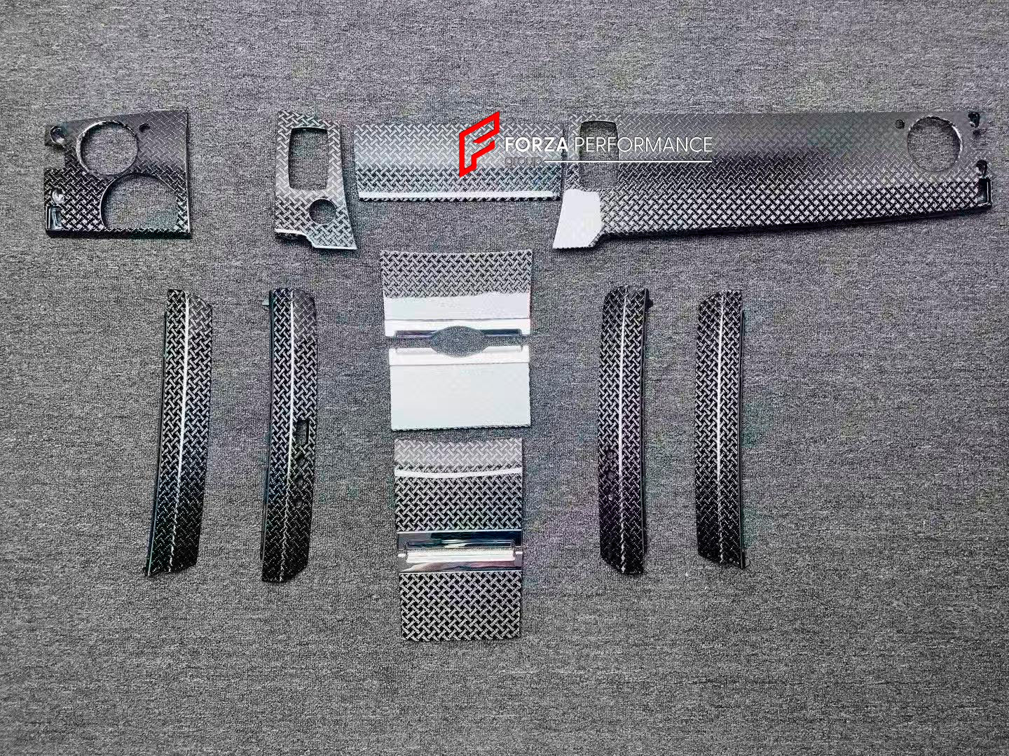 


GENUINE OEM DRY CARBON INTERIOR PARTS FOR ROLLS-ROYCE WRAITH | DAWN

Set includes:

Dashboard Panel Trim
Gear Shift Panel Trim
Door Hundle Button Panel

Material: Dry Carbon

Note: Professional installation is required.

Why “Contact Us for Pricing”?

We don’t display fixed prices because our goal is to offer you the most competitive deal possible. Product costs often decrease over time, and by requesting a quote, you’ll receive our most up-to-date price on market.

SECURED PAYMENT METHODS&nbsp;
PayPal (