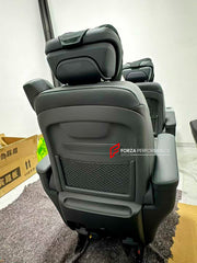 GENUINE OEM MERCEDES-BENZ LUXURY SEATS SET for MERCEDES BENZ V-CLASS EQV W447 

Material: Lugano Leather

Functions: Ventilation, heating, adjustments, Type-C charging, cup holders.

Part Number: A44894032009E43 A44894033009E43

For Extra Cost: Folding Tabel, Zero-Gravity mechanism.

NOTE: Professional installation is required.

CONTACT US FOR PRICING