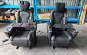 GENUINE OEM MERCEDES-BENZ LUXURY SEATS SET for MERCEDES BENZ V-CLASS EQV W447 

Material: Lugano Leather

Functions: Ventilation, heating, adjustments, Type-C charging, cup holders.

Part Number: A44894032009E43 A44894033009E43

For Extra Cost: Folding Tabel, Zero-Gravity mechanism.

NOTE: Professional installation is required.

CONTACT US FOR PRICING