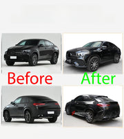 CARBON BODY KIT FOR MERCEDES BENZ GLE COUPE C167

Set includes:

Front lip
Front Canards

Rear Roof Spoiler

Rear Bumper with exhaust tips
Rear Side Canards
Side Fenders
Side Skirts

MATERIAL: Carbon

Payment ►
Visa

Mastercard

PayPal with a credit card (add 4.4% at checkout)
Payoneer
Cryptocurrency
Shipment ►
By express DHL/UPS/TNT/FedEx
To the local international airport
Special line by air
Special line by the sea
To Europe and the UK by train

Please let us know which shipping option you prefer.