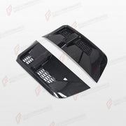 GLOSS BLACK HOOD BONNET VENT COVERS FENDER VENT COVERS FRONT SPLITTERS for LAND ROVER DEFENDER 90 110 130 L663 2020+
Set includes:

Hood Bonnet Vent Covers
Fender Vent Covers
Front Splitters
Material: ABS + Plastic

NOTE: Professional installation is required.