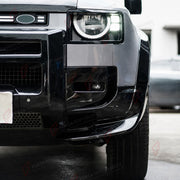 GLOSS BLACK HOOD BONNET VENT COVERS FENDER VENT COVERS FRONT SPLITTERS for LAND ROVER DEFENDER 90 110 130 L663 2020+
Set includes:

Hood Bonnet Vent Covers
Fender Vent Covers
Front Splitters
Material: ABS + Plastic

NOTE: Professional installation is required.