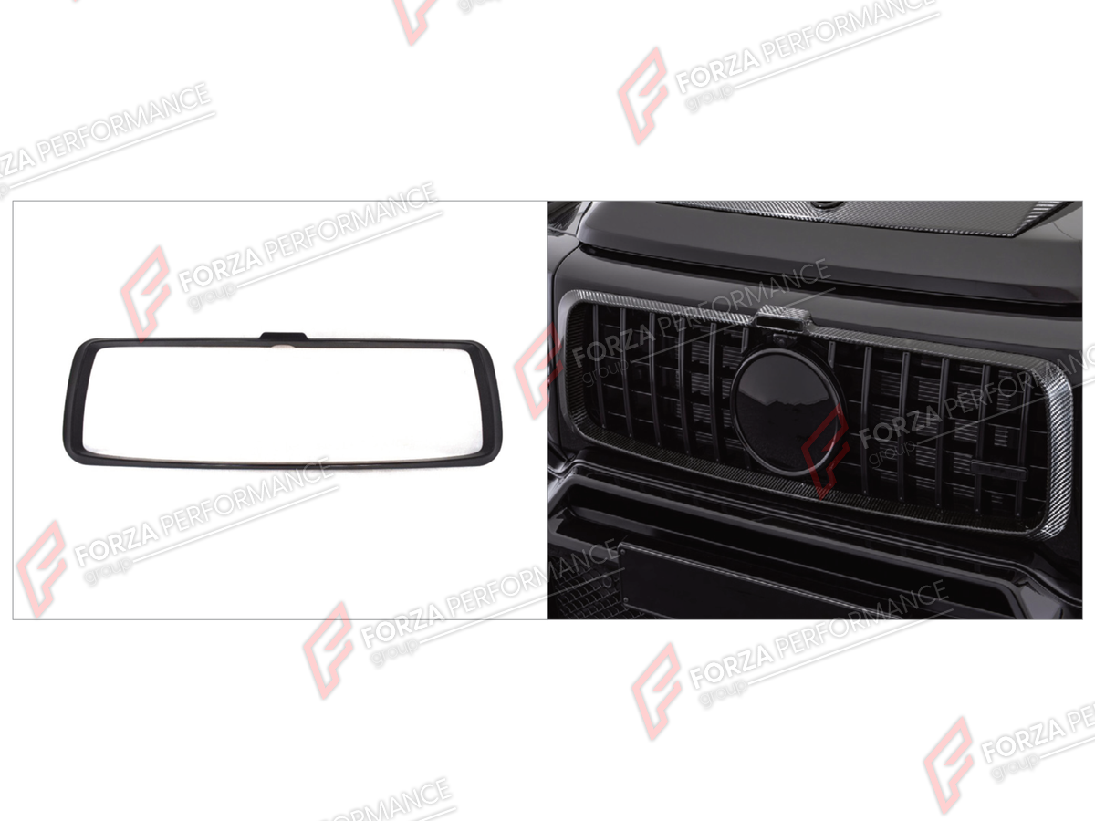 GRILLE FRAME for MERCEDES-BENZ G-CLASS W464 G63 2019 - 2024

Set includes:
Grille Frame

Material: Plastic

NOTE: Professional installation is required.