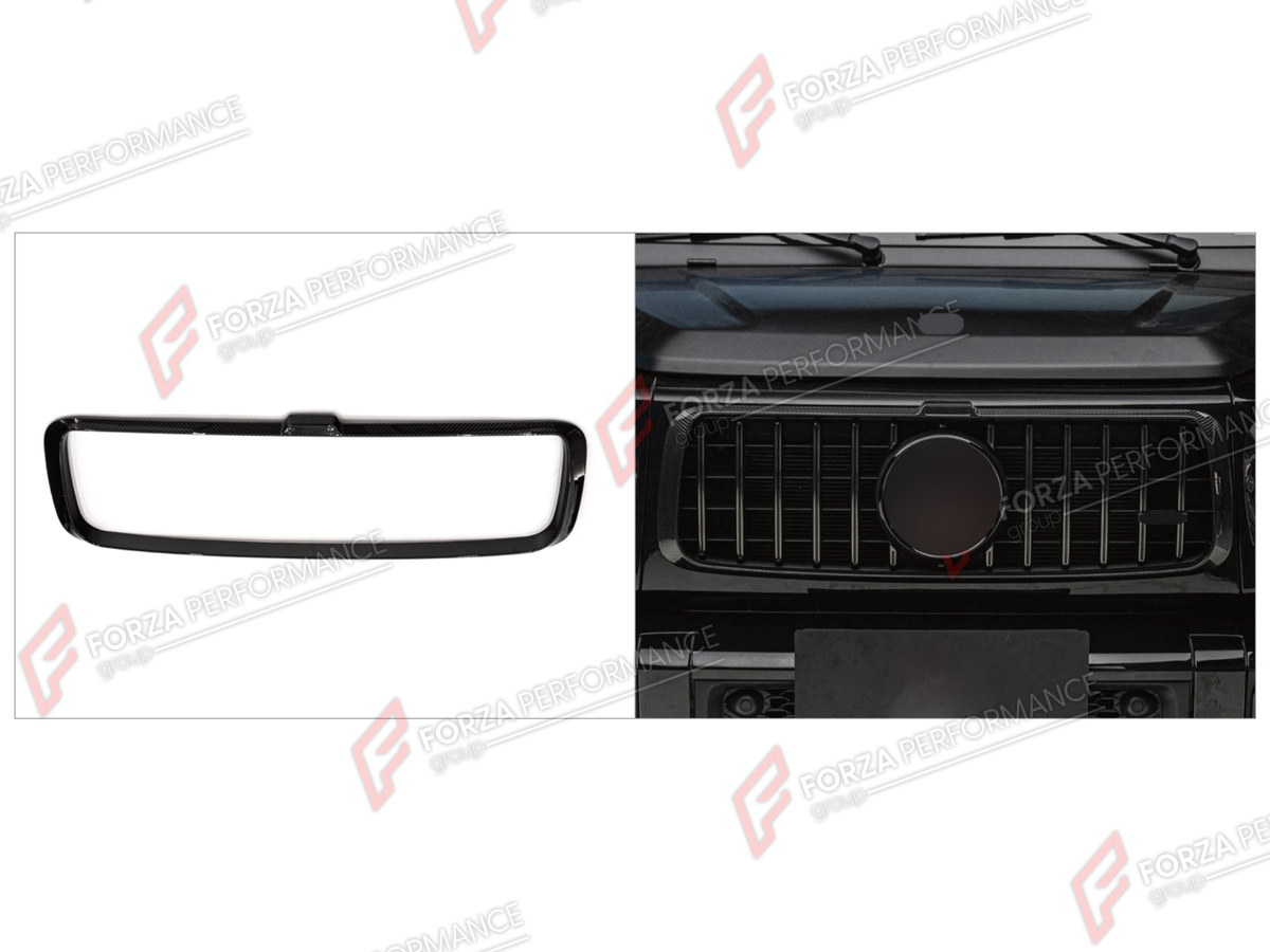 GRILLE FRAME for MERCEDES-BENZ G-CLASS W465 G63 2025+

Set includes:
Grille Frame

Material: Plastic

NOTE: Professional installation is required.