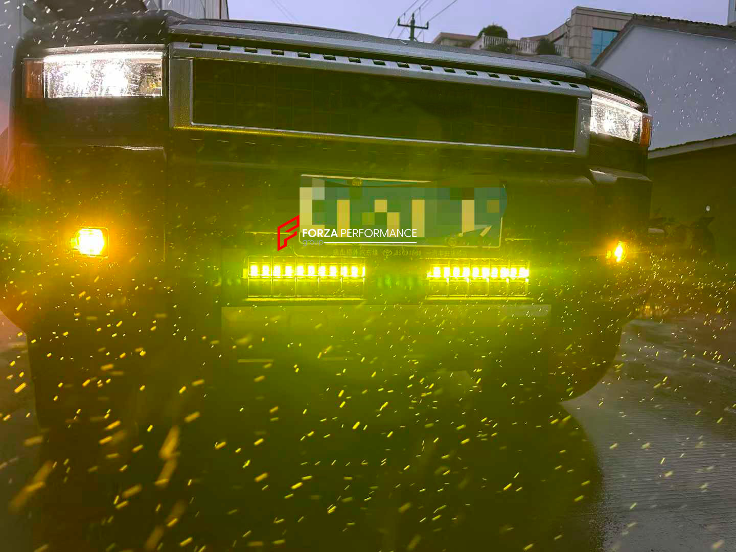 GRILLE LED LIGHT BAR for TOYOTA LAND CRUISER 250 LC 250 2023+

Set includes:

Light Bar

Material: Plastic. 

Note: Professional installation is required. Professional electrician is required.