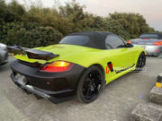 GT4 BODY KIT for PORSCHE 987 BOXSTER CAYMAN  Set includes:  Front Bumper Rear Bumper Rear Diffuser Rear Spoiler